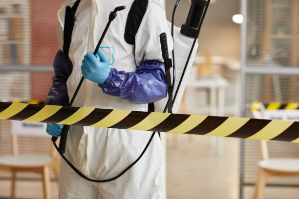 Professional Blood Cleanup technician working in Malvern, IA